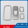 Custom Window Button Decoration Frame for Volvo S60L, XC60, V60, S60