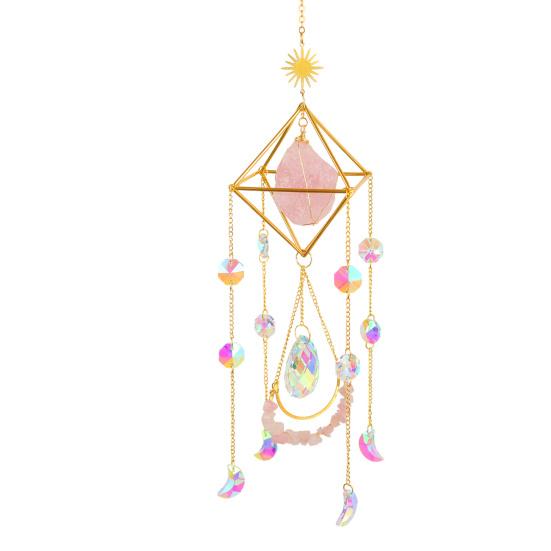 Great Wind Catcher Spiritual Consolation Easy To Install Faux Crystal Romantic Handcrafted Hanging