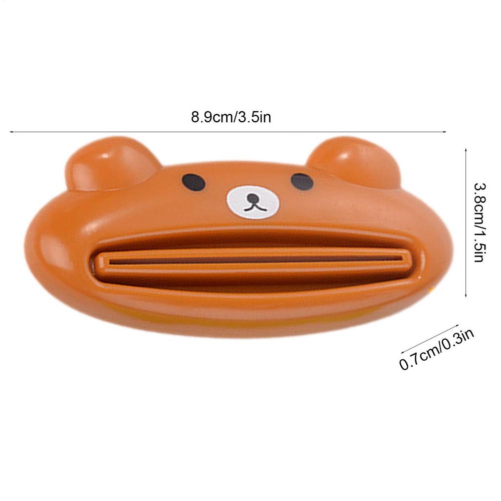 Новый тип выдавливателя Милый мультяшный ручной выдавливатель зубной пасты Милая форма животного-лягушки Ручной пресс для очищающего средства Ленивый предмет первой необходимости