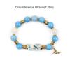 with Pendant Metal Tube Crystal Bracelet Beaded Bracelet  Holiday Gatherings