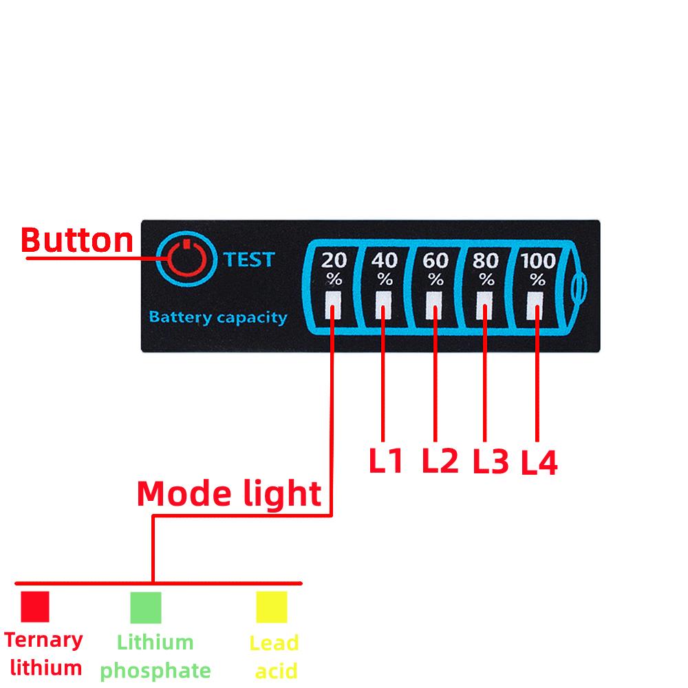 1S-8S 18650 Li-ion Lipo Lithium 5-30V Индикатор уровня свинцово-кислотной батареи Тестер ЖК-дисплей Измеритель мощности Модуль Измеритель напряжения