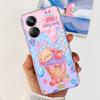 For Realme 10 Pro+ 6.7" RMX3687 Case Cute Cartoon Astronaut Cat Soft Silicon TPU Cover For Realme 10 Pro Plus Bumper Phone Case