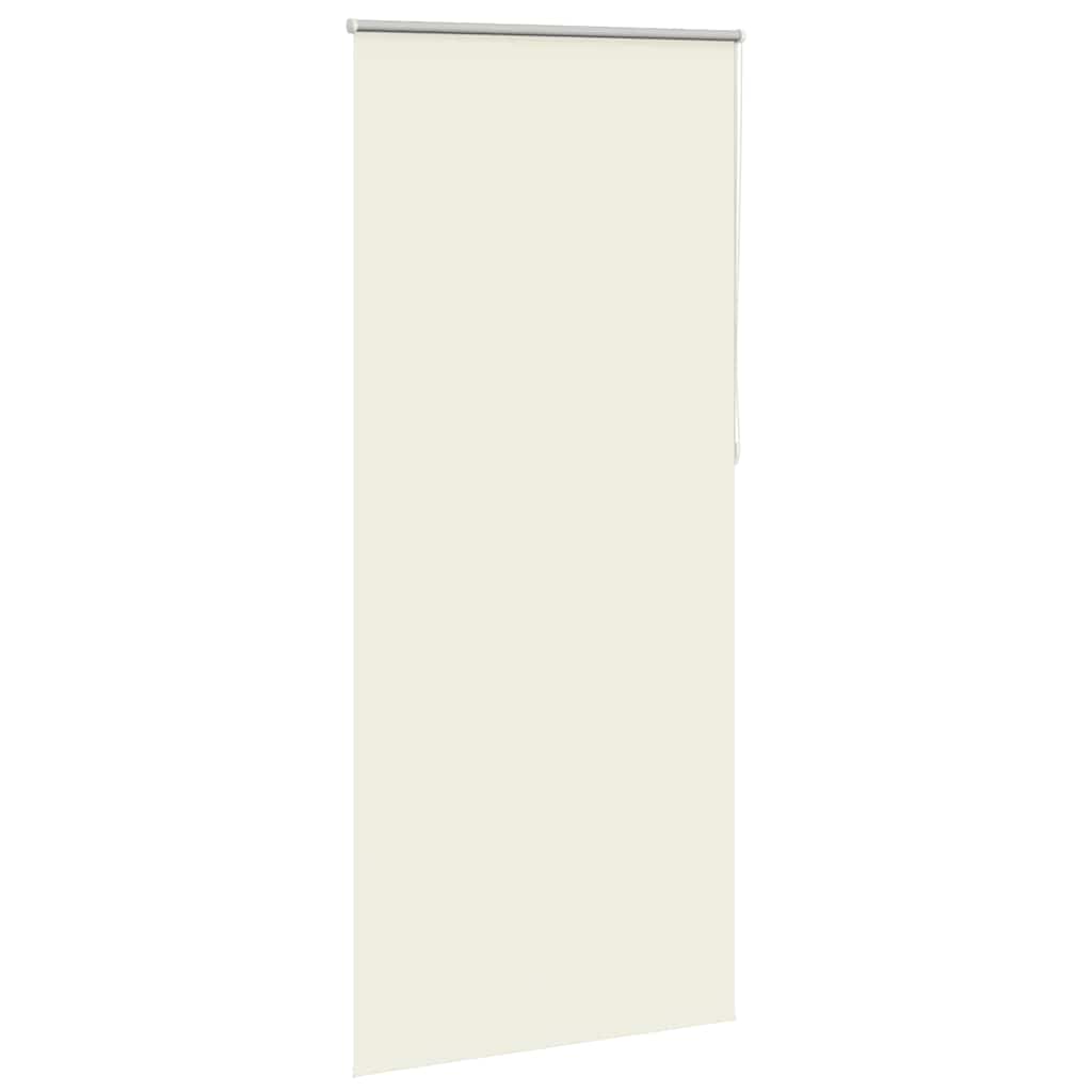 Roleta Okienna Zaciemniająca Ciemna Biel 80 X 230 Cm