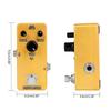 Mini Guitar Effect Pedals Flanger Compressor Boosters Overdrive Fuzz Tremolo Bluesy Distortion for Electric Guitar Bass