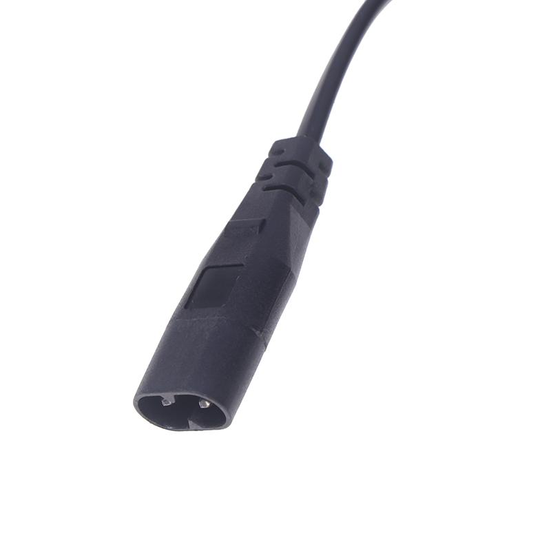 Разветвитель питания типа Y с вилкой IEC C14 (папа) на 2 розетки C13/C5/C7/C11 (мама), Кабель-адаптер питания C14 на 2x C13, 250 В / 10 А