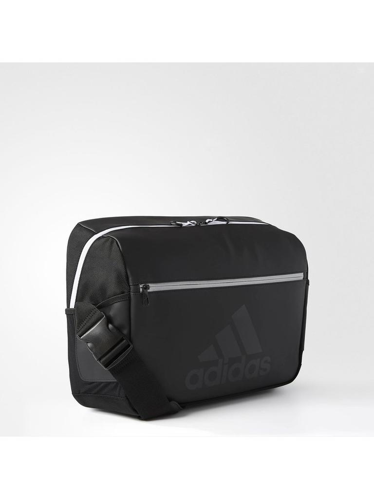 Сумка на плечо Adidas Performance из эмали, большая, DUD42, Черный/Черный