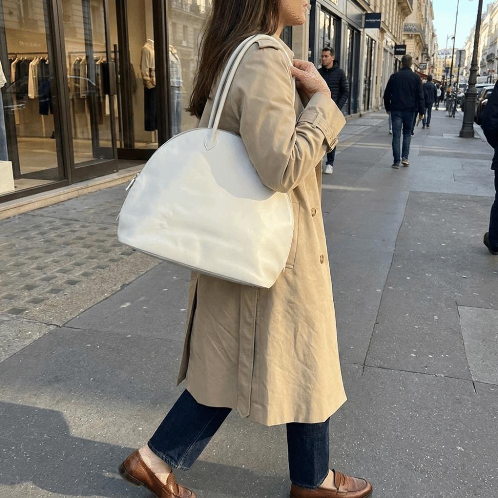 Versatile Style Shell Shoulder Bag Soft Handheld Shoulder Bag New PU Leather Tote Bag Shopping Bag
