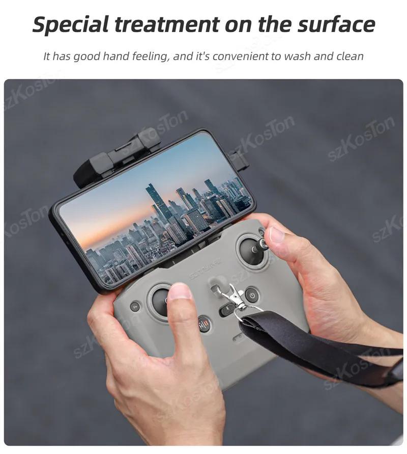 Silicone Protector Cover for DJI Neo/Mini 4 Pro/Mini 4K RC-N3/N2/N1 Remote Controller Protective Case With Strap Accessories