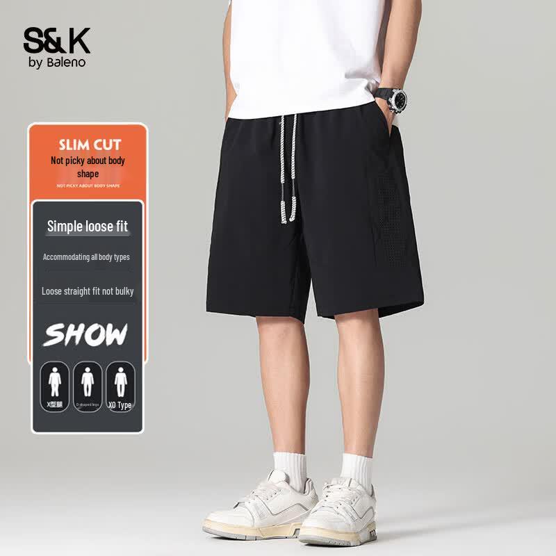 Baleno S&K Мужские летние легкие спортивные шорты