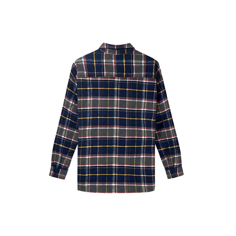 Рубашка с длинным рукавом Levis в клетку Color Block из хлопка Мужские рубашки Зеленый A0682-0000