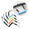 Safety Cord Adjustable Canoe Paddle Leash Coiled Safety Lanyard Strap with Snap Hook for Kayak Securing Surfing Cycling