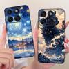 Для Motorola Edge 70 / Moto X70 Air Задняя крышка для Moto Edge70 X 70Air Чехол ТПУ Мягкий силикон Милый Кот Напечатанный Чехол для телефона