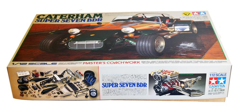 Tamiya Серия Masters Coachwork Caterham Super Seven Пластиковая модель 10201 1/12 №01