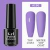 PHOENIXY 5ML Long-lasting Gel Nail Polish Top Base Coat Needed UV LED Soak-off Gel Nail Varnishes