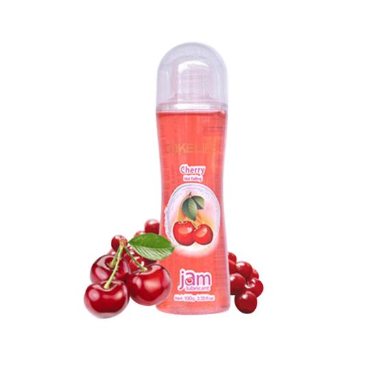 100г Съедобный фруктовый вкус Смазка для тела для улучшения секса пар на водной основе