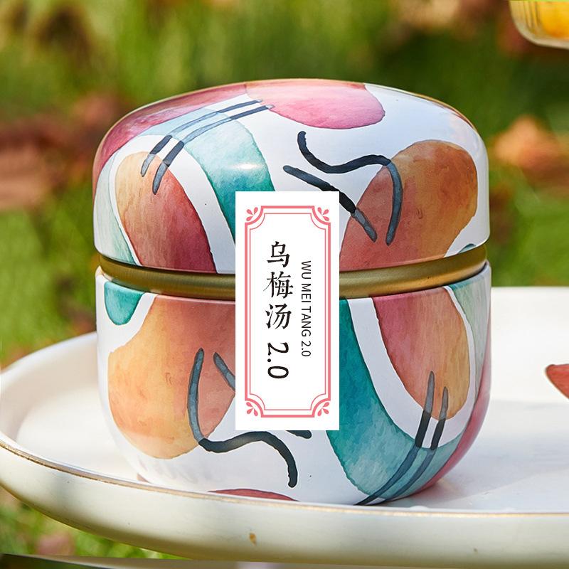 Контейнеры для чайных емкостей, банки для свечей, кофейные конфеты, закуски, маленькие жестяные мини-контейнеры для хранения, герметичные банки, упаковка для чайной посуды