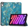 Case for iPad Mini6 2021 Tablet Case Tri-fold Bracket Painted Tablet Case Magnetic Protective Cover For Funda Ipad Mini 6 2021
