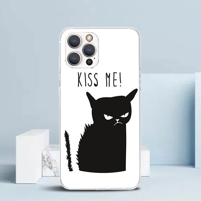 Cat Footprint Funny Paw Cute Phone Case For IPhone 16 17 Air 16E 15 14 Plus 13 Mini 12 11 Pro Max 7 8 + SE 2020 Soft TPU Back Co
