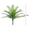18 листьев искусственная пальма тропические растения поддельные пальмовые листья домашний сад