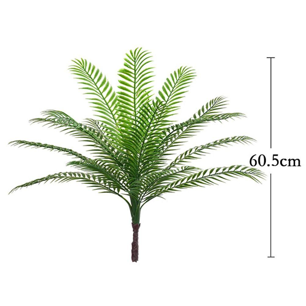 18 листьев искусственная пальма тропические растения поддельные пальмовые листья домашний сад