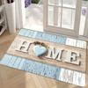 Minimalist Letter Print Entrance Door Mat Nordic Floor Rug Welcome Doormat Washable Carpet Living Room Bedroom Bath Foot Pad