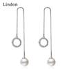 Lindon Zircon Copper Alloy Earrings Drop Earrings For Women Wedding Party Gifts