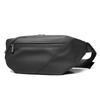 Мужская сумка через плечо Мужская поясная сумка Маленькая нагрудная сумка Сумка на одно плечо Водонепроницаемая сумка-мессенджер Спортивная сумка для бега на открытом воздухе Сумка для мобильного телефона Черная AP-38