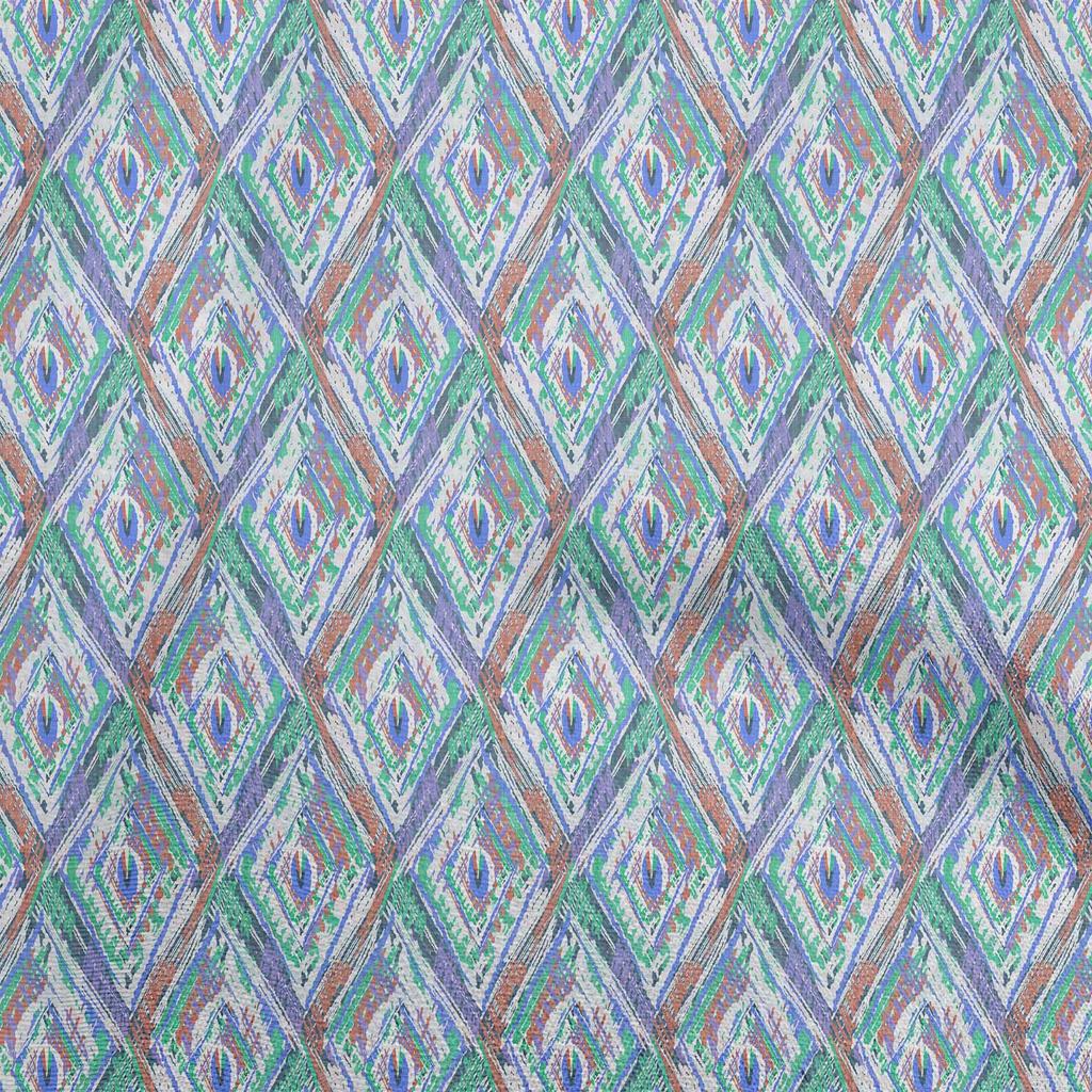 oneOone Cotton Flex Dark Peach Fabric Abstract Diy Clothing Quilting Fabric Print Fabric By Yard 40 Inch