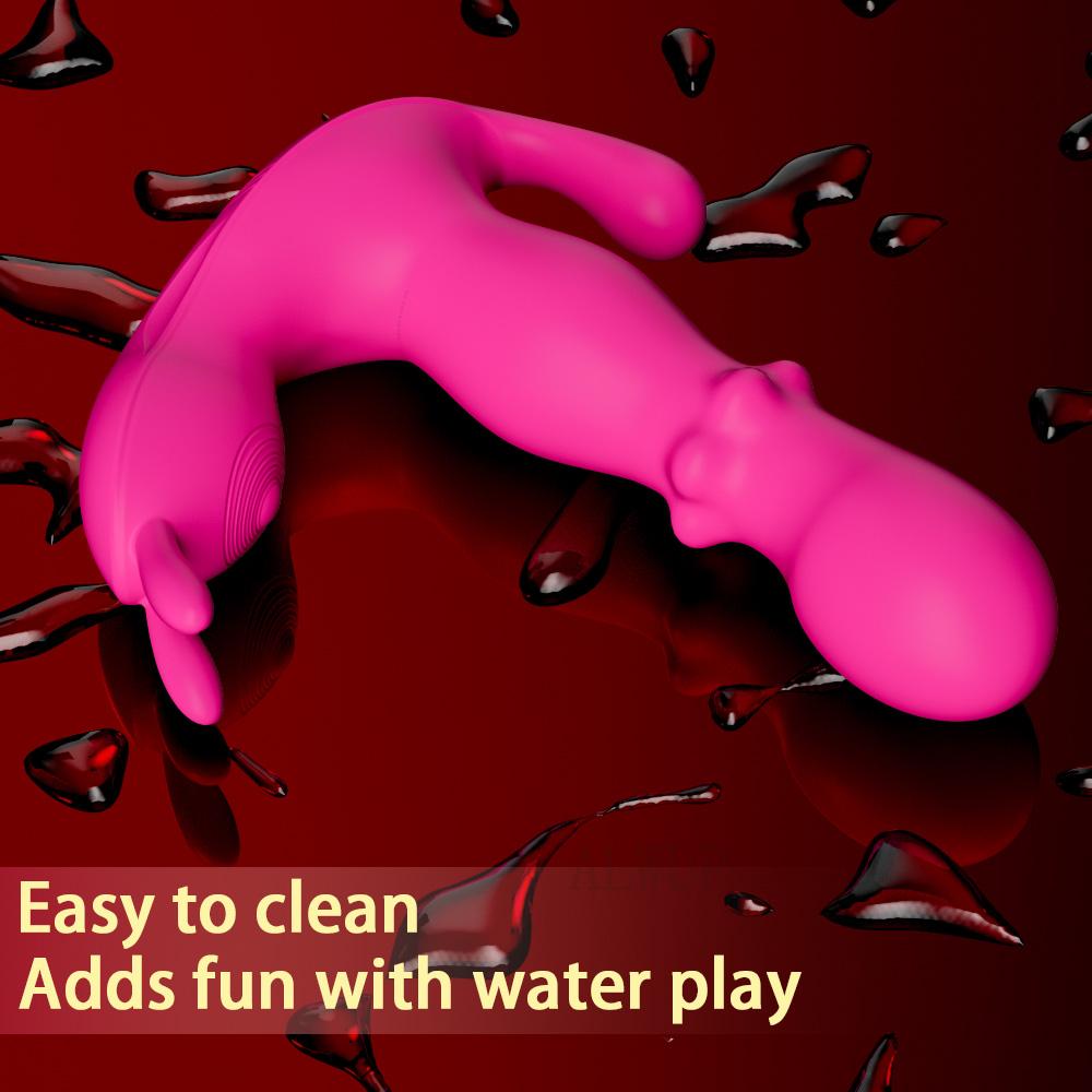 Женские секс-игрушки, носимые приложения, вибратор-дилдо для точки G, 3 в 1, 10 регулируемых режимов частоты, стимулятор клитора в форме бабочки, секс-игрушки для взрослых