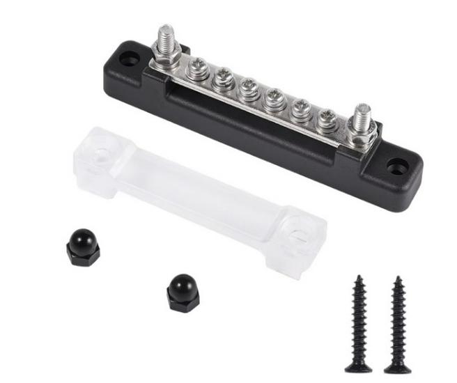 Шина 150А 10-контактная для высоких токов с клеммами для автомобиля, дома на колесах, яхты