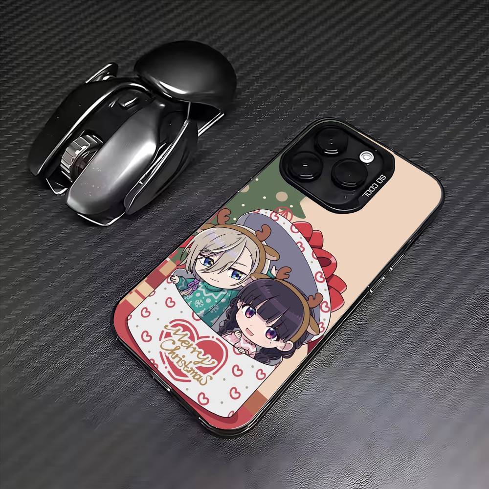 Чехол для телефона Аниме M-My Happy M-Marriage Для iPhone17,16,15,14,13,12,11 Plus,Pro Max Цветной Посеребренный Внутренний Чехол