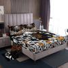 Bohemian Mushroom Pattern Bed Hat Four-Piece Bedding Set Bedroom Dormitory Bedding Decoration