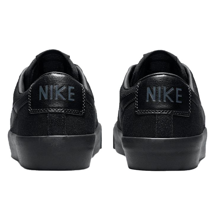 Nike Zoom Blazer Low Pro GT SB Triple Черные кроссовки унисекс антрацитовый DC7695-003