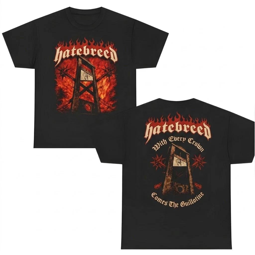 Hatebreed Summer Slaughter Tour 2026 Футболка Every Crown Guillotine