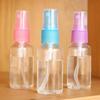 5PCS 50/30/20/10ml Small Empty Plastic Transparent Spray Bottles for Makeup Skin Care Perfume Refillable Portable Soap Dispenser