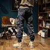 Флисовый комбинезон брюки повседневные брюки новые универсальные высокие аркадные можно на открытом воздухе ретро стиль мужская одежда