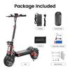 iScooter IX8 Electric Scooter 48V20Ah Battery, Dual 1200*2W Motor ,12” Tire Adult Escooter, Max Speed 65-70km Range Black