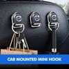 For Volvo Car Seat Back Hook Hanger Pouch Clothes Hanging Fastener Clip V60 V90 S60 S80 S90 C30 XC40 XC60 XC70 XC90 V40