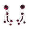 Les Trésors De Lily [J6677] — Красные дизайнерские серьги Paradis Floral