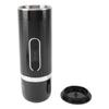 3 In 1 Electric Coffee Maker Leakproof Heat Insulation Portable Coffee Machine for Car Travel Camping Black
