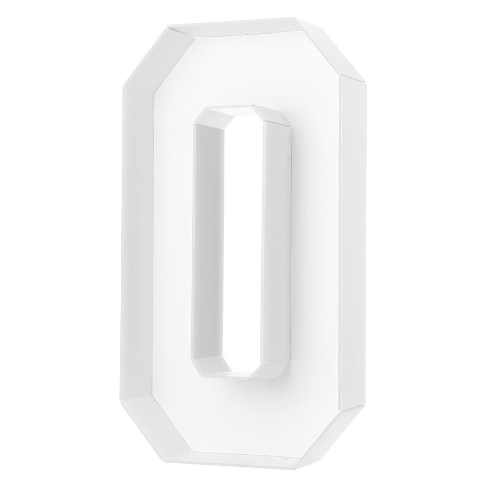 Numbers 0-9 3D Balloon Frame Three-dimensional Digital Marquee Balloon Frame  Graduation Party