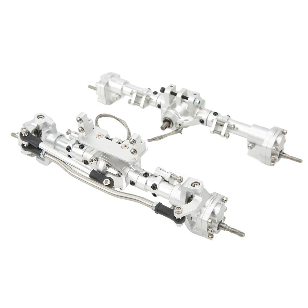 Комплект осей RC Передний Задний CNC Дифференциал Блокировка Портальные Оси Комплект для Axial SCX10 I II III 90046