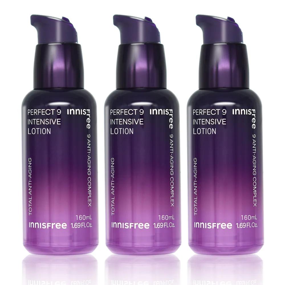 Innisfree Perfect 9 Интенсивный лосьон 160 мл (3 бутылки)