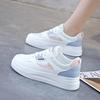 Женские дышащие белые весенние кроссовки - легкие повседневные кроссовки для бега QR-663
