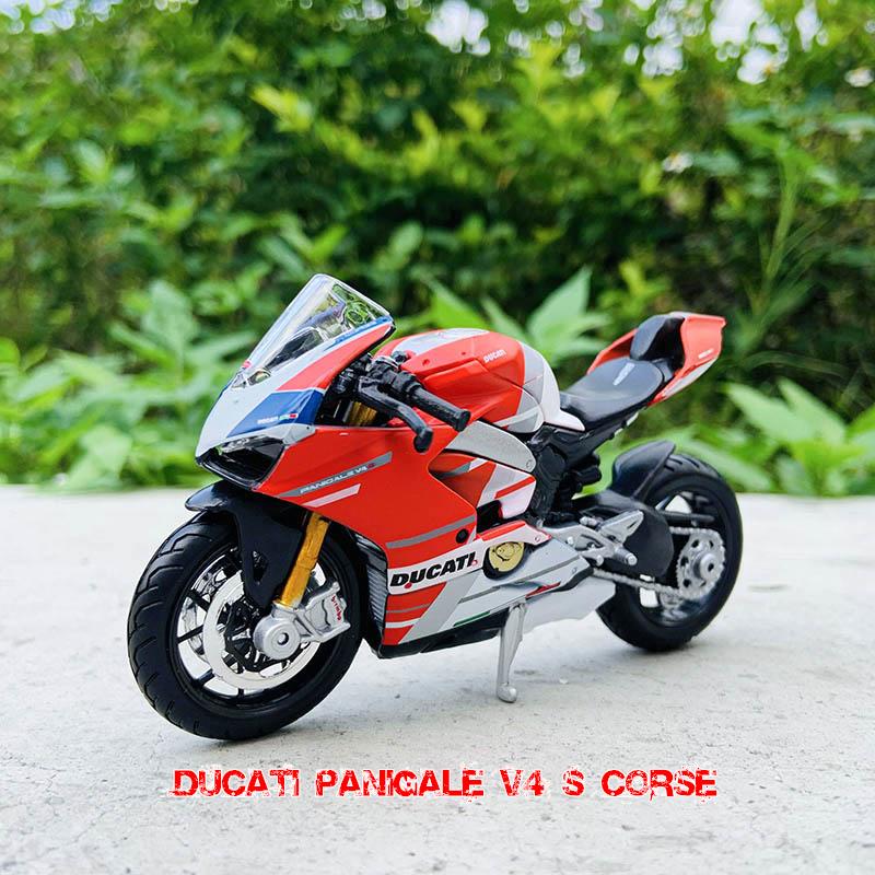 Maisto 1:18 Ducati Monster 2021 Super Naked V4 S original authorized simulation alloy motorcycle model toy car gift collection