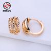Clip Earrings For Women Fashion Hollow Stud Earrings Jewelry For Wedding Party Gifts