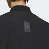 Adidas Solid Color Logo Long Sleeve Jacket Men Outerwear Black IP4958