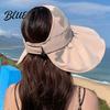Sunshade Hat for Face Protection Women Sun Bucket Hat  Wide Brim Summer Foldable Beach with UV Cap  Breathable Outdoor Travel Comfortable Hiking