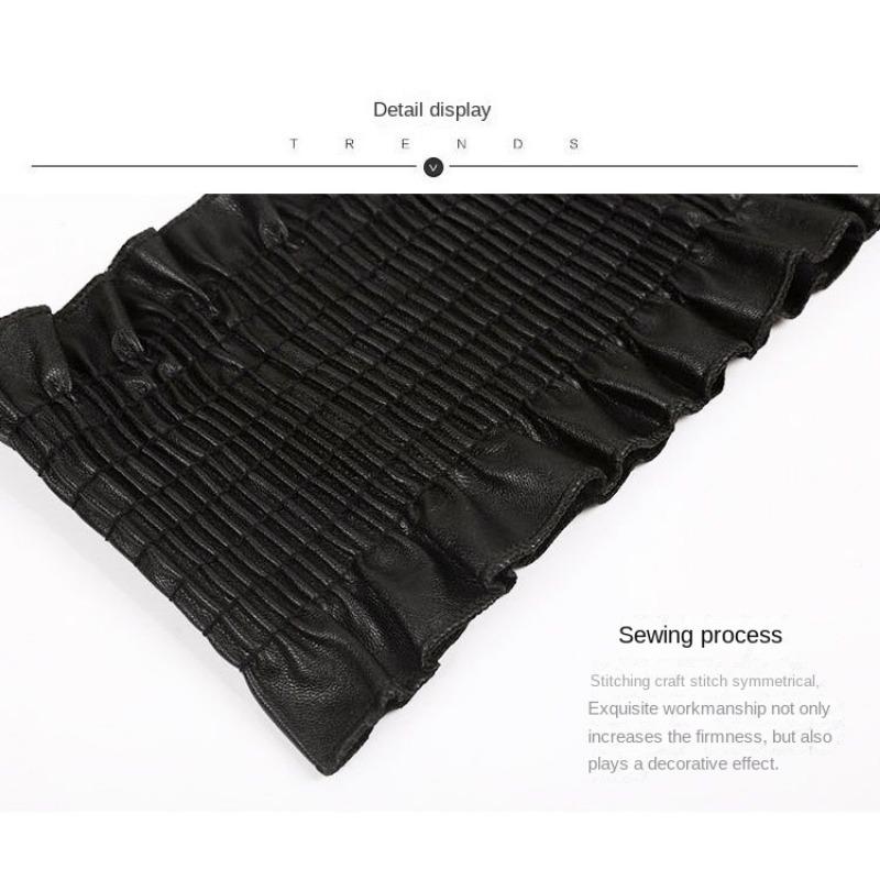 Ultra-wide Shirt Girdle Ladies Simple Wild Lace Elastic Dress Decorative Belt Black and Red Wild Accessories Tide.