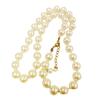 [J6079] - Ivory 'Perla' Necklace - 60 Cm 12 Mm